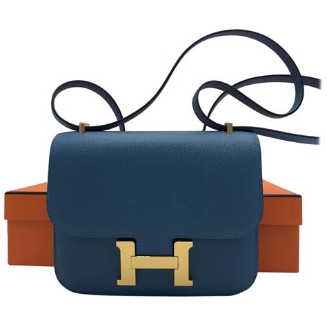 hermes blue azur constance|hermes constance bag review.